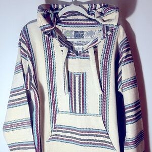 Multicolor Striped Hoodie